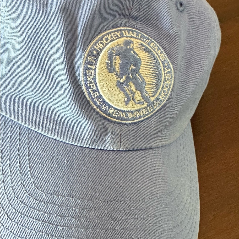NHL HOCKEY HALL OF FAME CAP- light blue WOMENS NWOT - Picture 8 of 8
